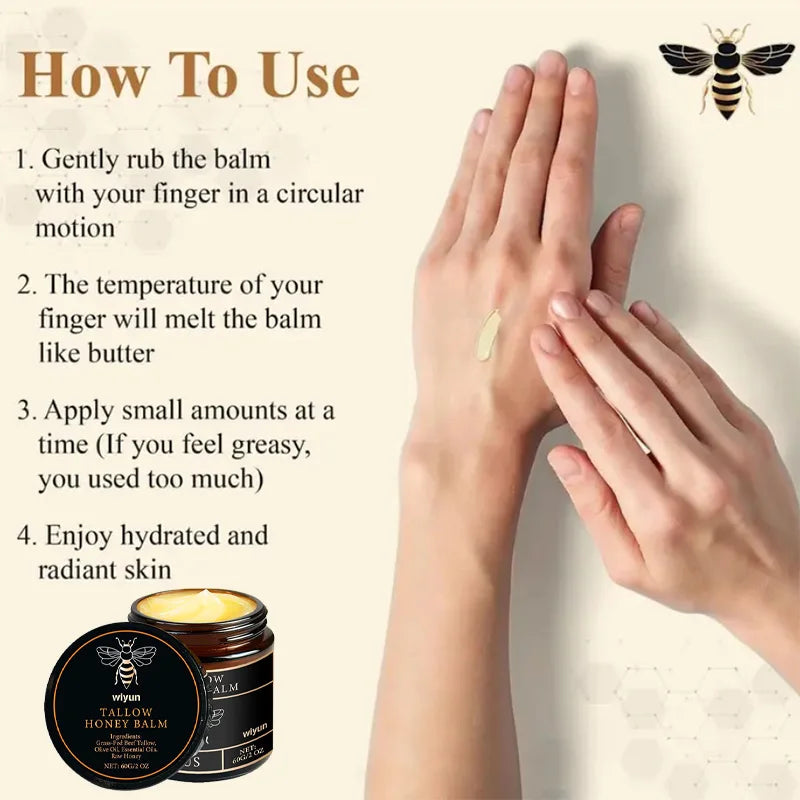 Honey Butter Skin Moisturizer Nourish Dryness Skin Lifting And Firming Brightening Smoothing Body & Face Care Creams Non-greasy