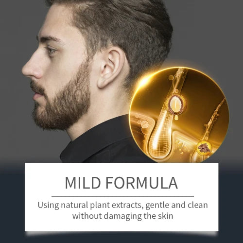 East Moon Cleansing Mousse And Moisturizes Men's Facial Hair Care Beard