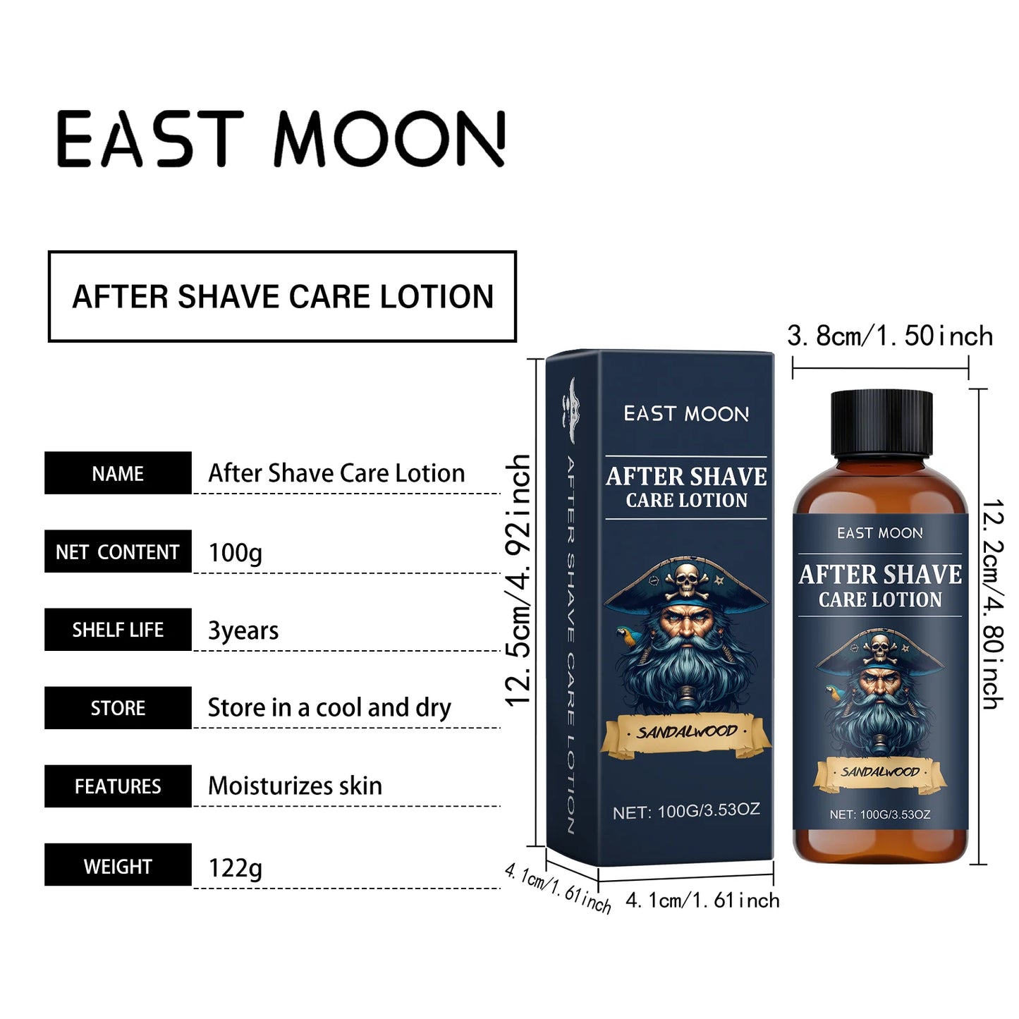 Men After Shave Cream Balm Post Shave Moisturizer For Skin Soothe Irritation Hydrating Face Lotion Non Greasy Fast Absorbing