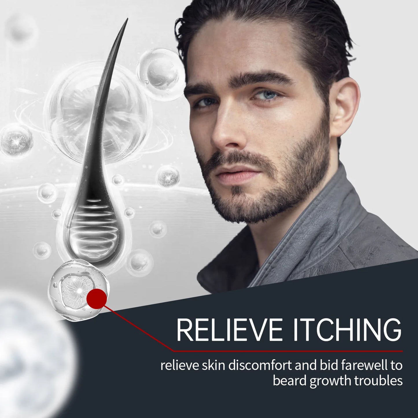 Beard Set for Men: Gentle Cleaning, Moisturizing, Repairing, and Manichaeism Care Set
