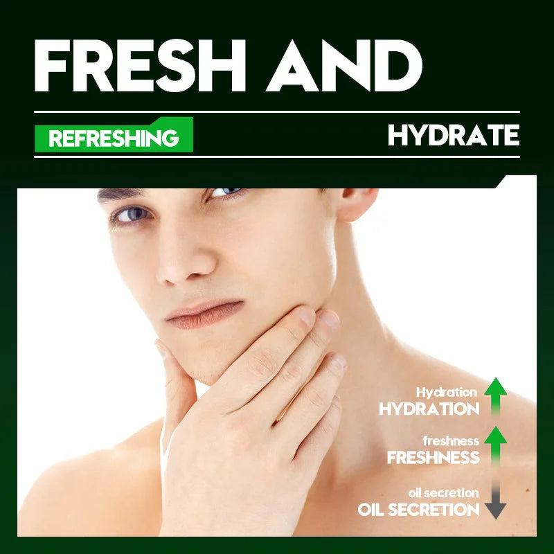 Deep Cleansing Facial Cleanser for Men Oil Control & Moisturizing Blackhead Removal & Pore Minimizer Acne Scar Care & Gentle