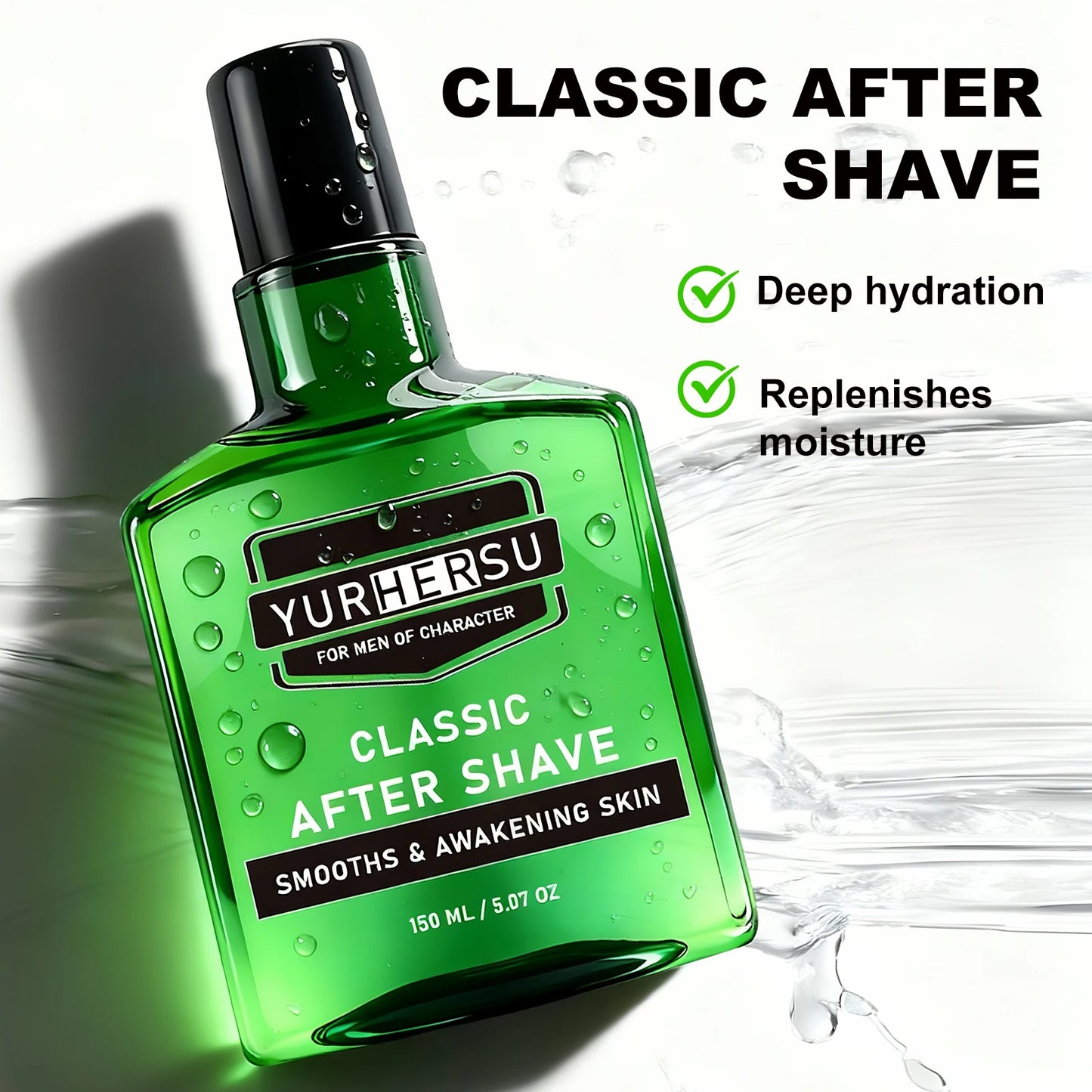 Natural After Shave Toner Alcohol Free Soothe Sensitive Skin Hydrate Smooth After Shave Skin Care For Men
