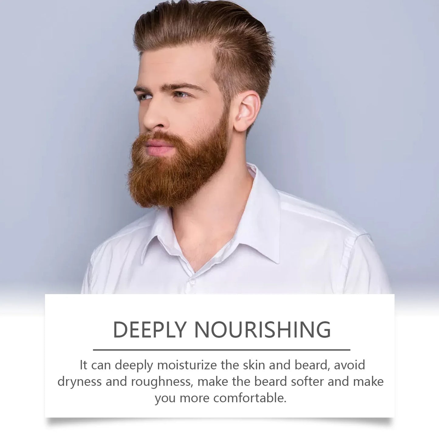 Beard Hair Conditioner for Men Nourishes, Moisturizes, Repairs Frizz, and Strengthens The Beard