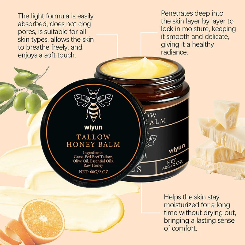 Honey Butter Skin Moisturizer Nourish Dryness Skin Lifting And Firming Brightening Smoothing Body & Face Care Creams Non-greasy