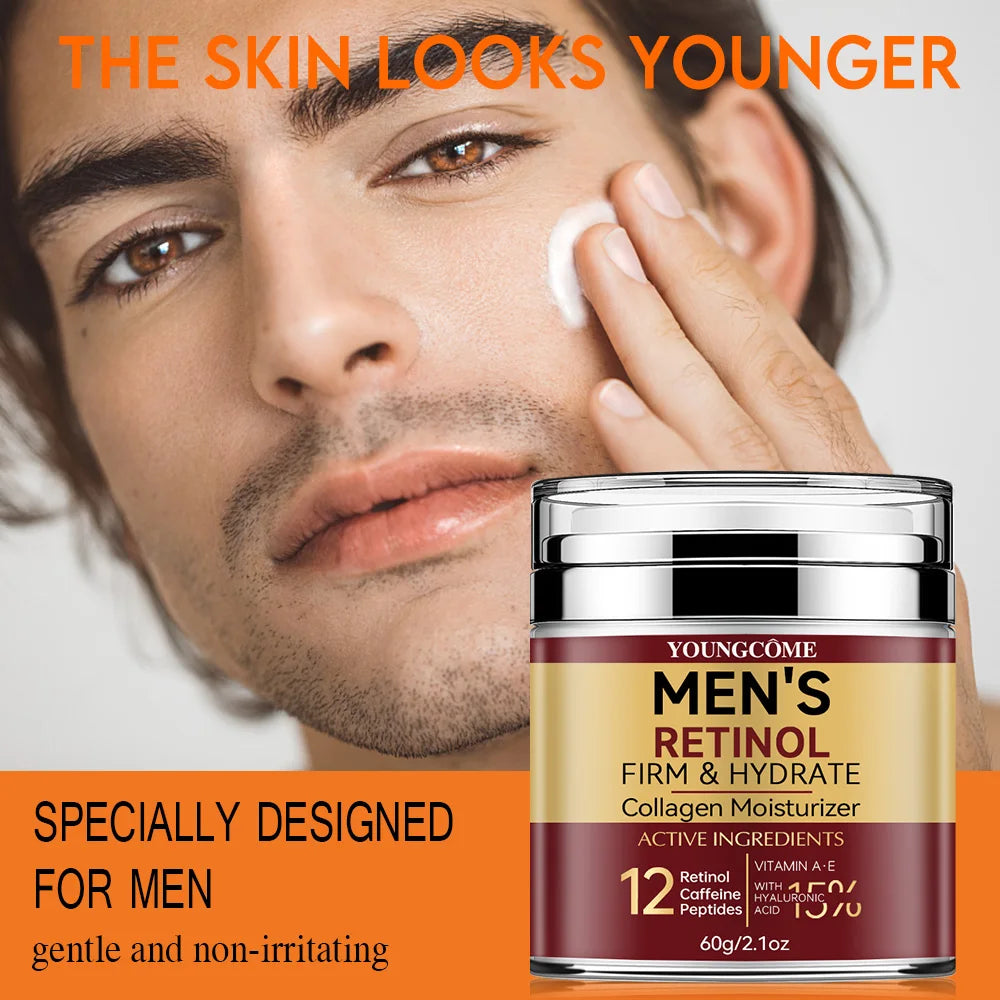 Retinol Lifting and Firming Cream Repair Moisturizing and Nourishing Cream Brightening and Anti Aging Facial Care for Men Women