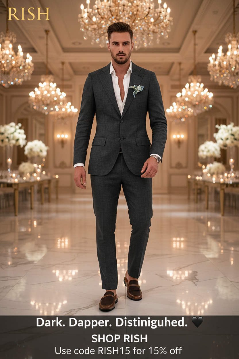 Slub Cotton Linen Suiting Fabric Full Men's Suit Lapel Collar Single-breasted 2 Piece Set Elegant Man Suits High Quality Blazer